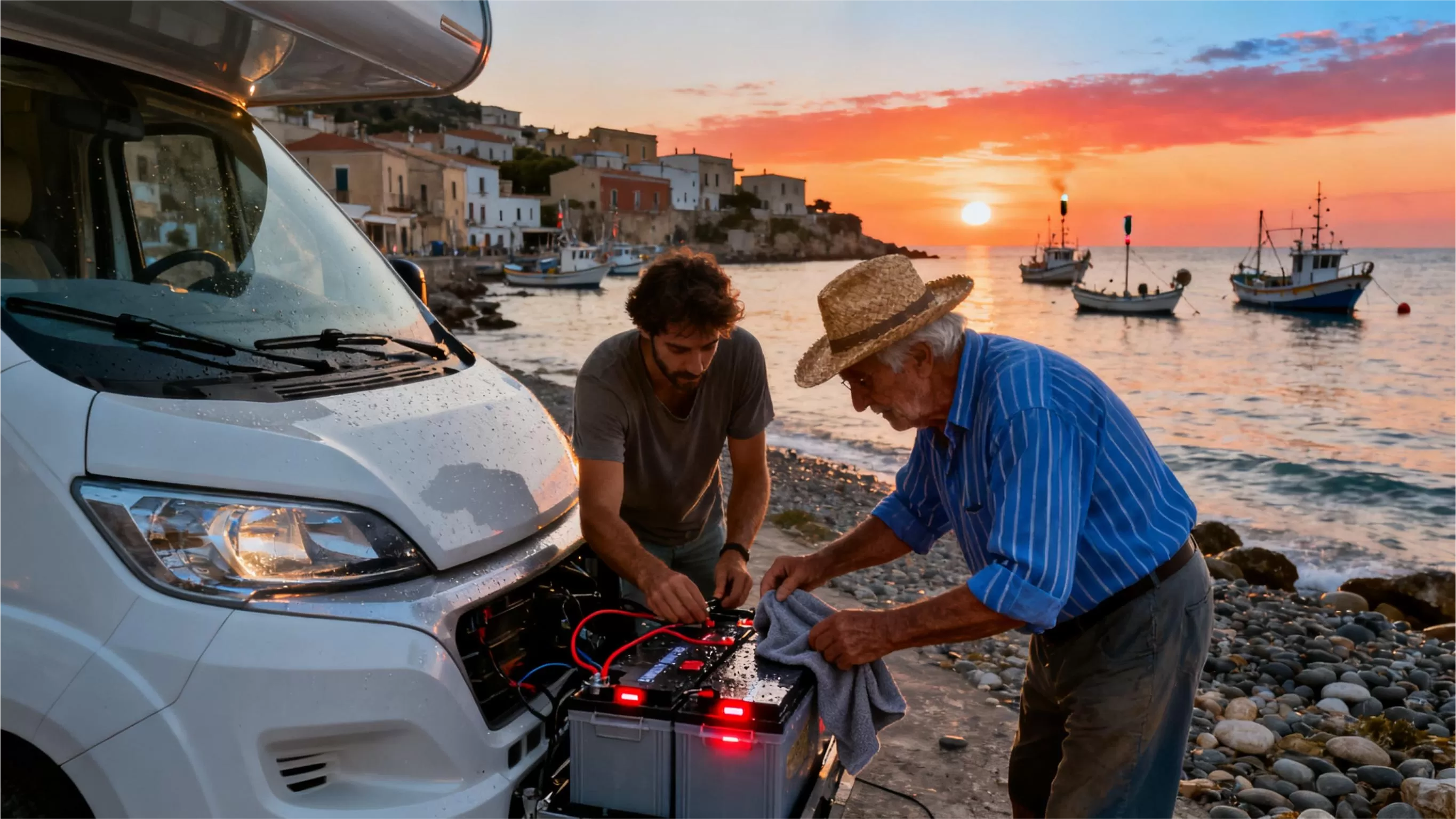 房车长途旅行总断电？“电池管理员” 帮你稳住供电